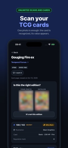 PokeMarketCap: Card Scanner screenshot 1