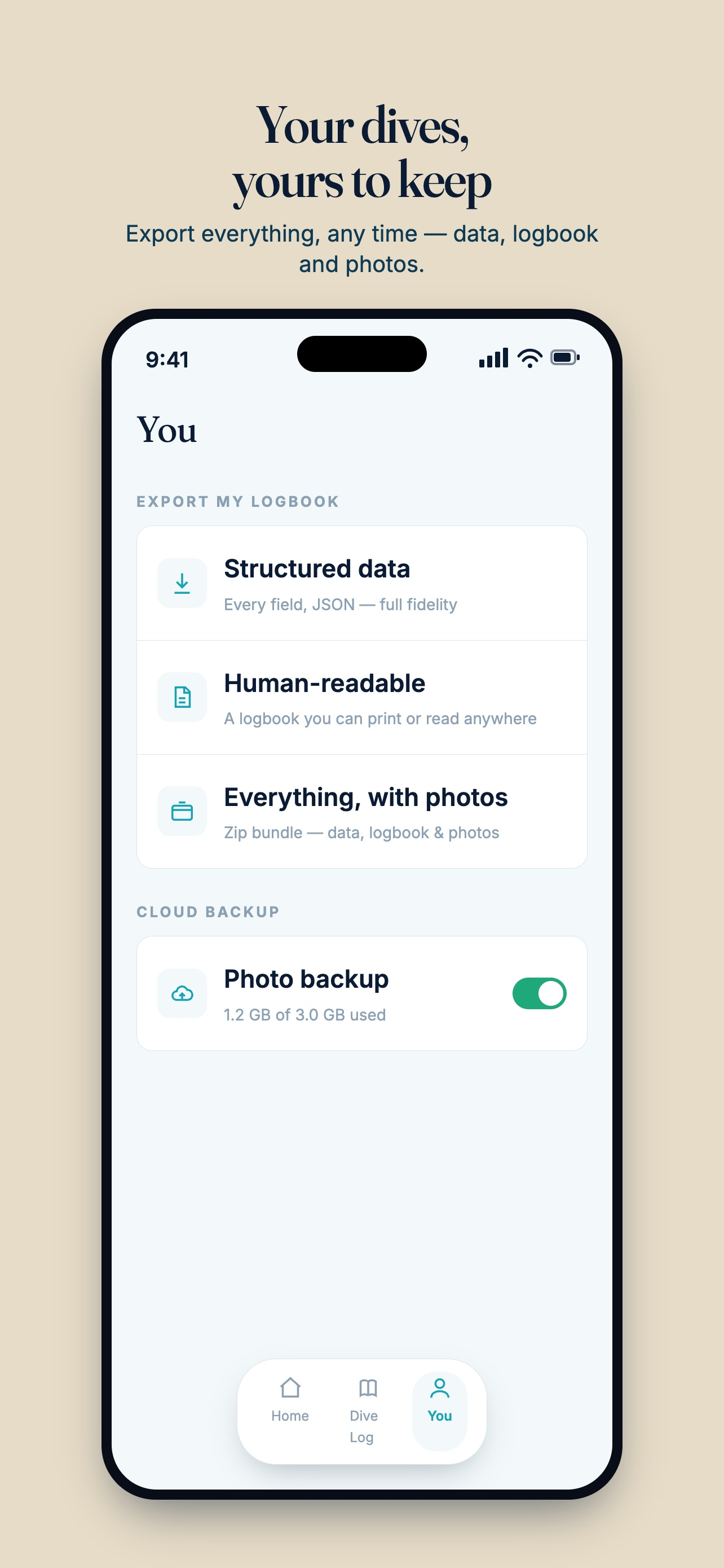 Lagoon: Dive Log & Logbook screenshot 7