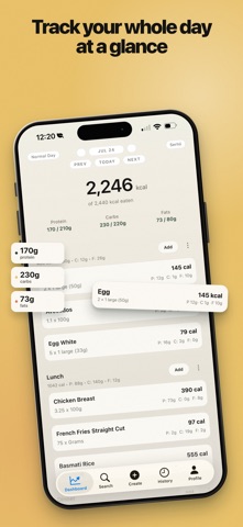 Macroo: Calorie Counter Screenshot 1 of 10