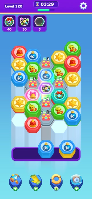 Hexa Fruzzle: Stack Sort Screenshot 4 of 7