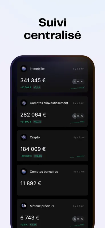 Finary: Budget & Money Tracker screenshot 2 of 10
