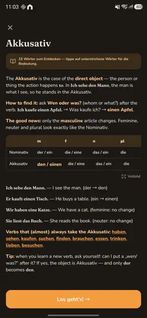 Deutschly - Learn German screenshot 2