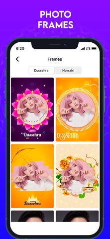 Dussehra Navratri Photo Frames iPhone screenshot