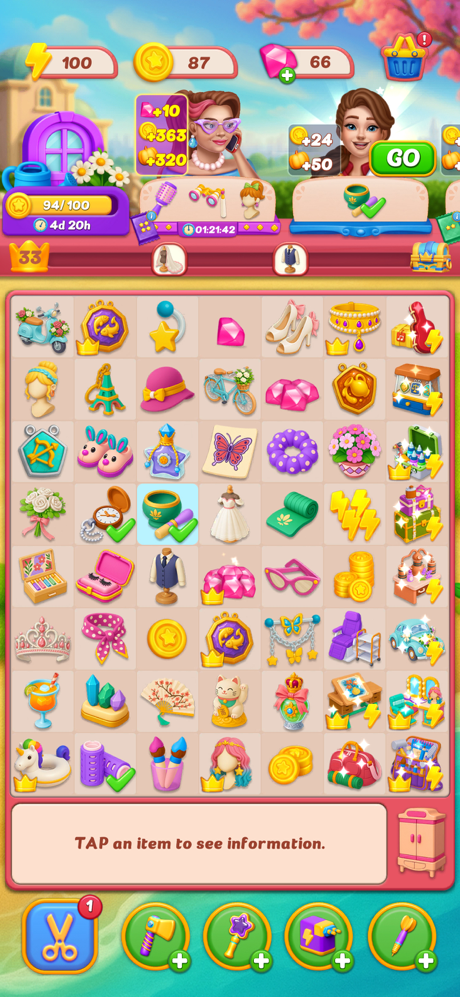 Glow Tales: Merge & Makeover screenshot 7