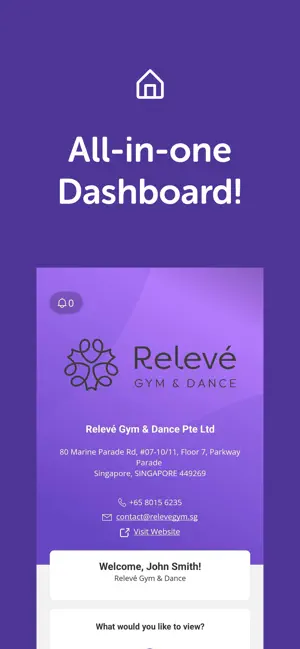 Releve Gym and Dance screenshot 1