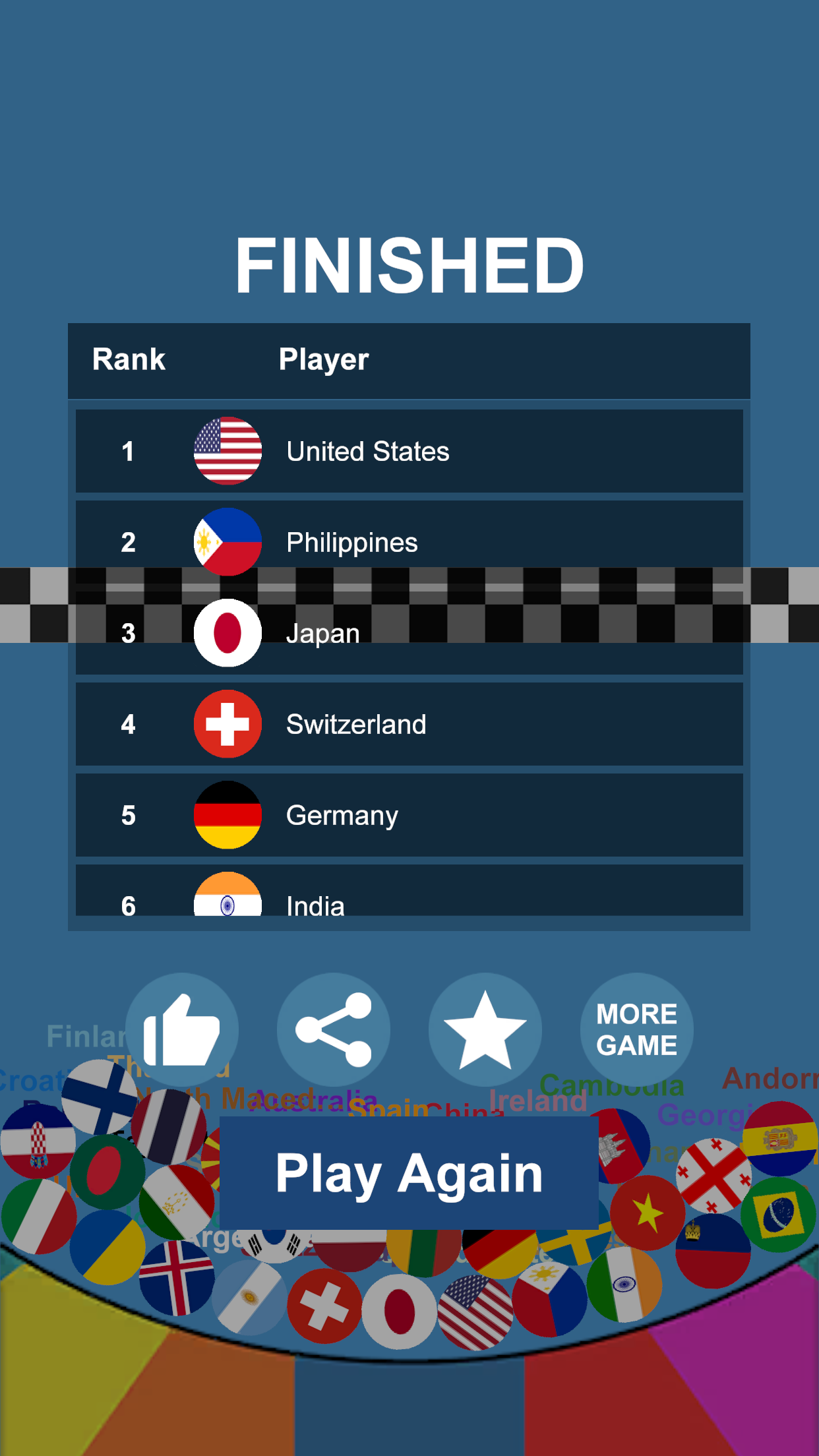 Marble Race Country
