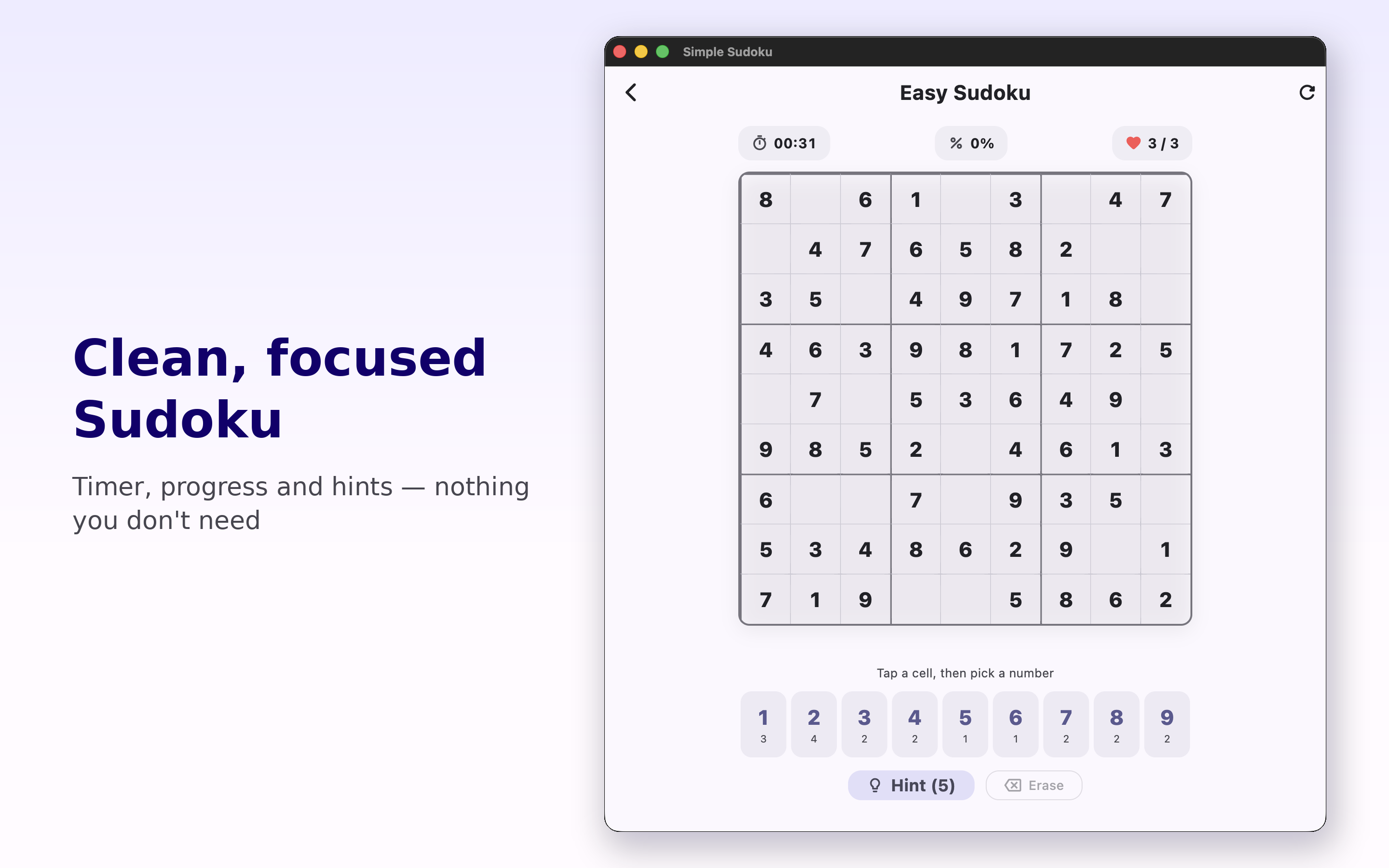 Just a Simple Sudoku screenshot 8