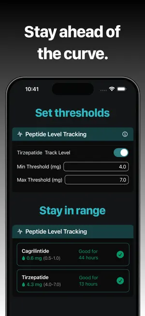 PepTrac: Peptide Tracker screenshot 3