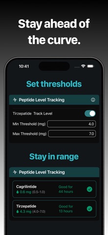 PepTrac: Peptide Tracker screenshot
