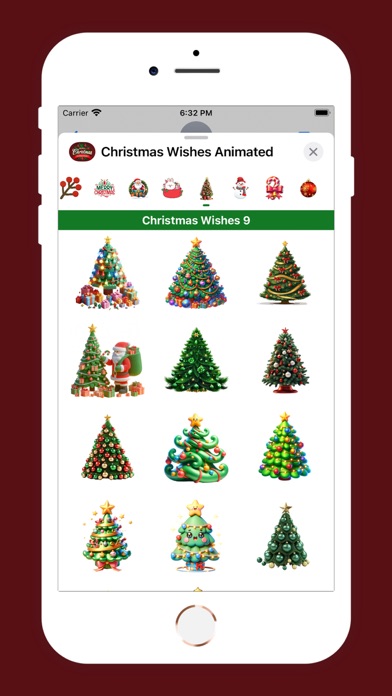 Screenshot 3 of Christmas Wishes Animated App