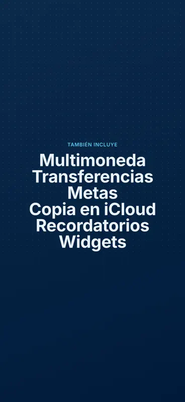 Organizador de Gastos Bolsillo screenshot 9 of 9