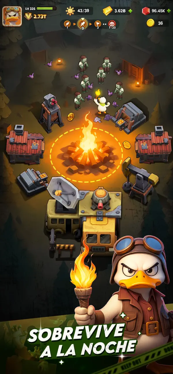 Duck Survival iOS Mod IPA screenshot 3 - iOS game interface