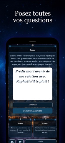 Liliana voyance mystique screenshot