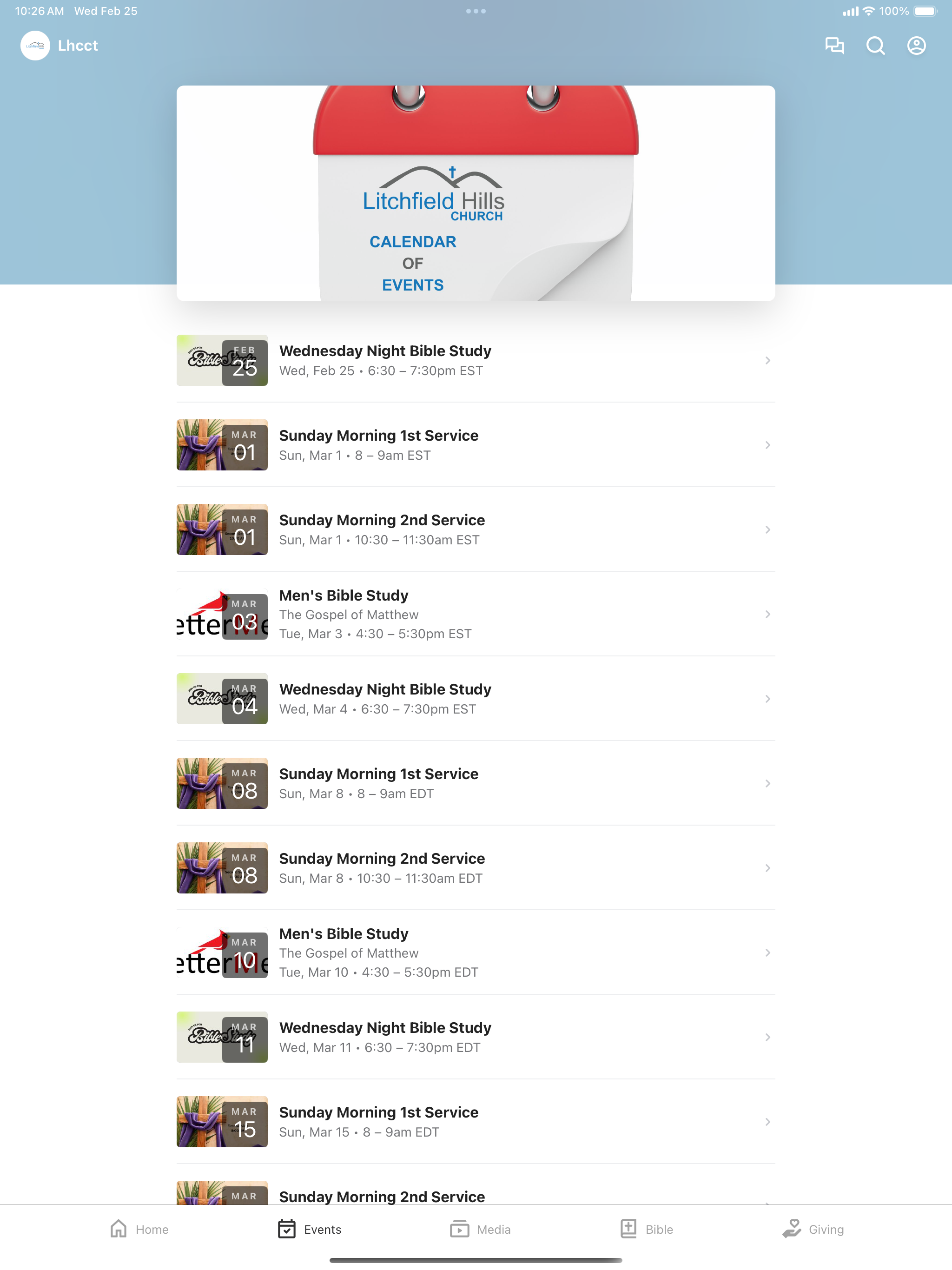 Litchfield Hills Church screenshot 5