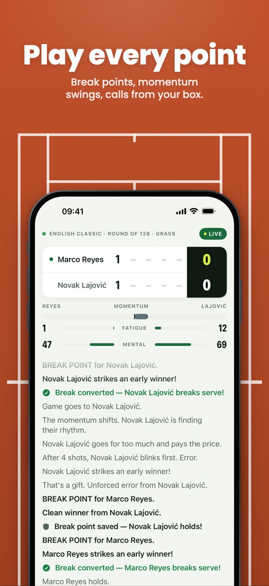 Tennis GOAT: Career Manager official gameplay screenshot 4