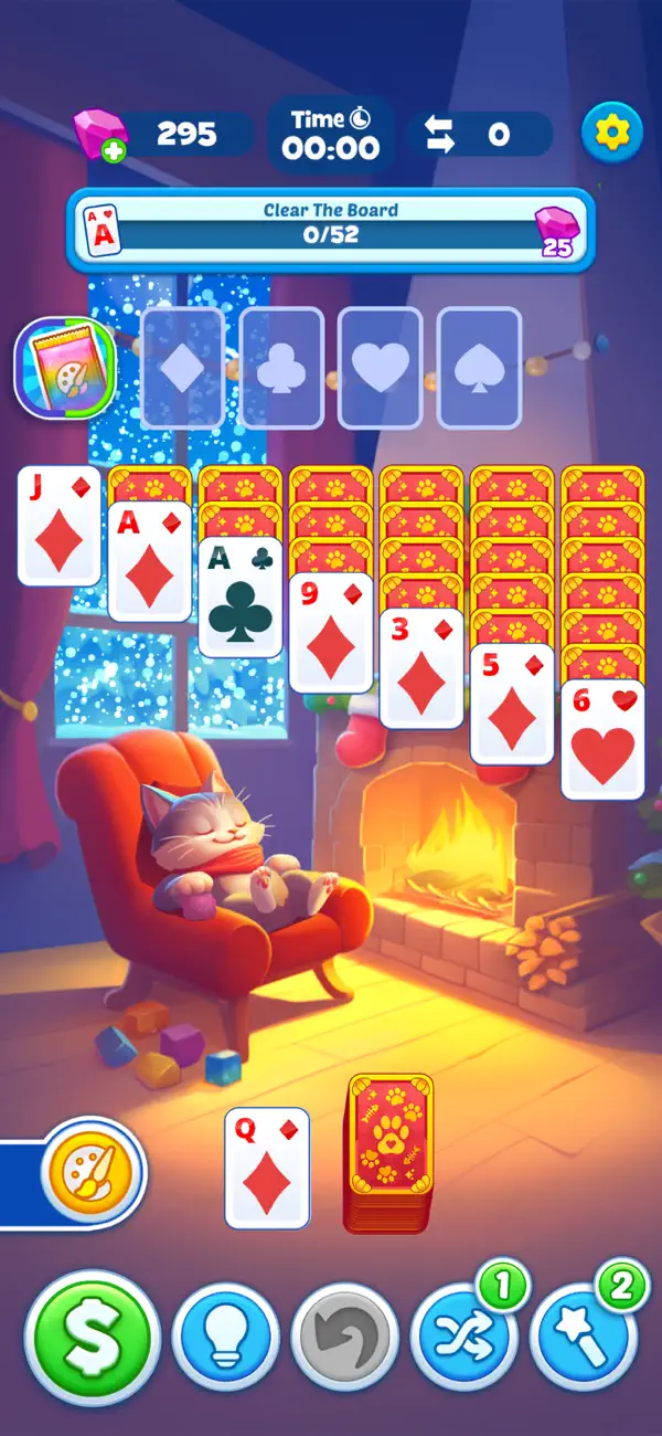 #6. Win Money Solitaire (iOS) 作者: Bear Hug Entertainment Limited