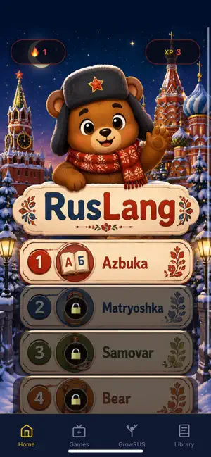 RusLang: Learn Russian screenshot 1