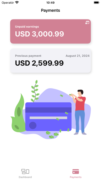 Screenshot #2 pour AdMoney: Ad Earnings Tracker