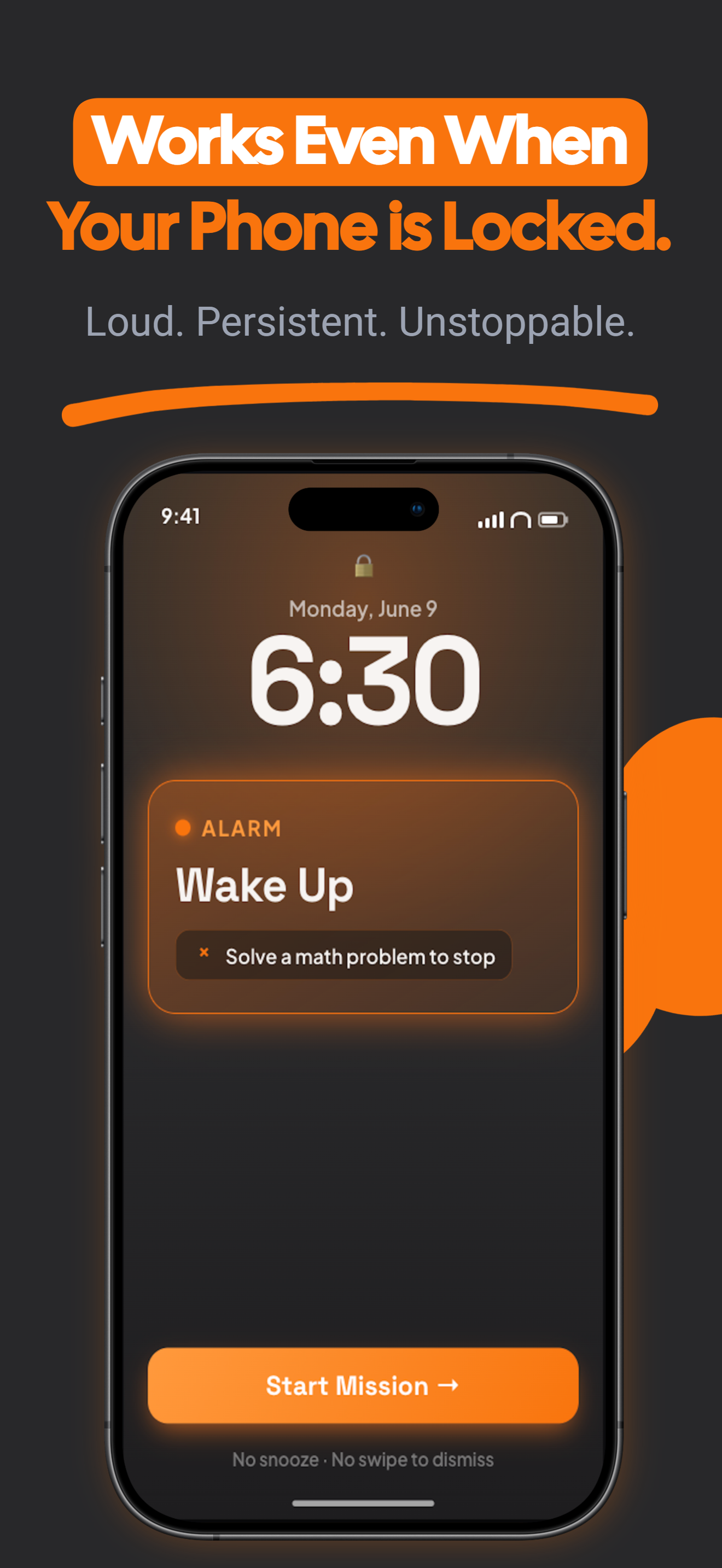 Loud Alarm Clock - RiseUp