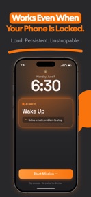 Loud Alarm Clock - RiseUp screenshot