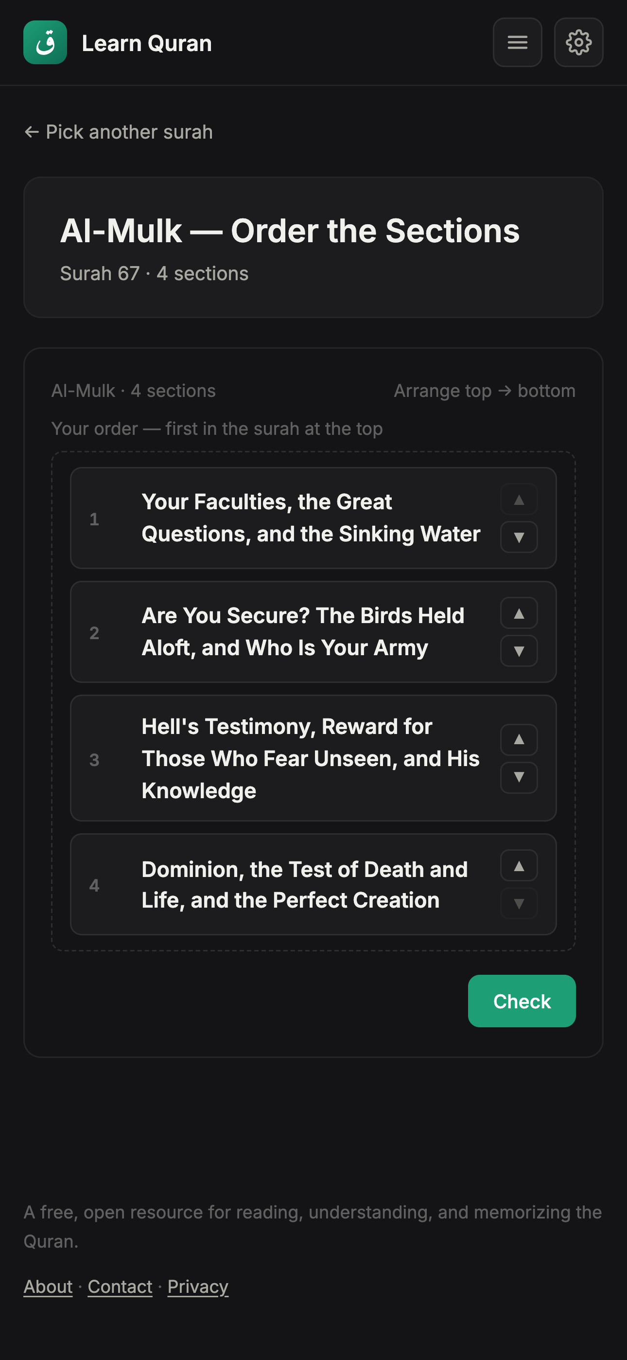 Learn Quran screenshot 7