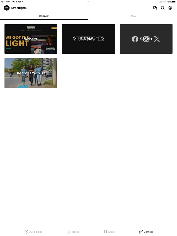 StreetlightsBible iPad screenshot 4 - Education app