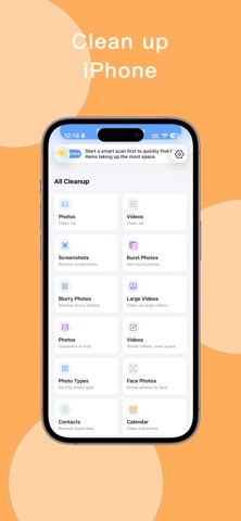 Simple Cleaner: Photo Space iPhone screenshot