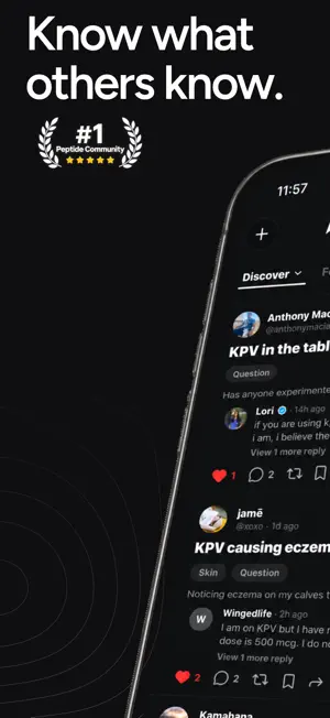 PEP Social - Peptide Community screenshot 1