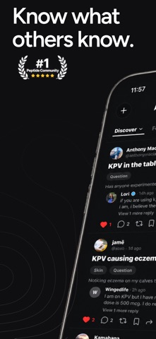 PEP Social - Peptide Community Screenshot 1 of 9