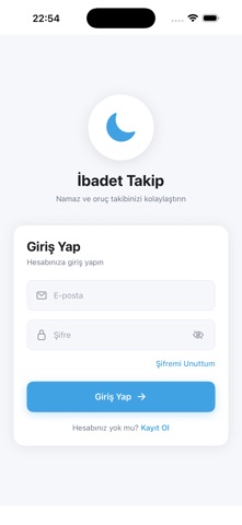 İbadet Takibi Screenshot 1 of 3