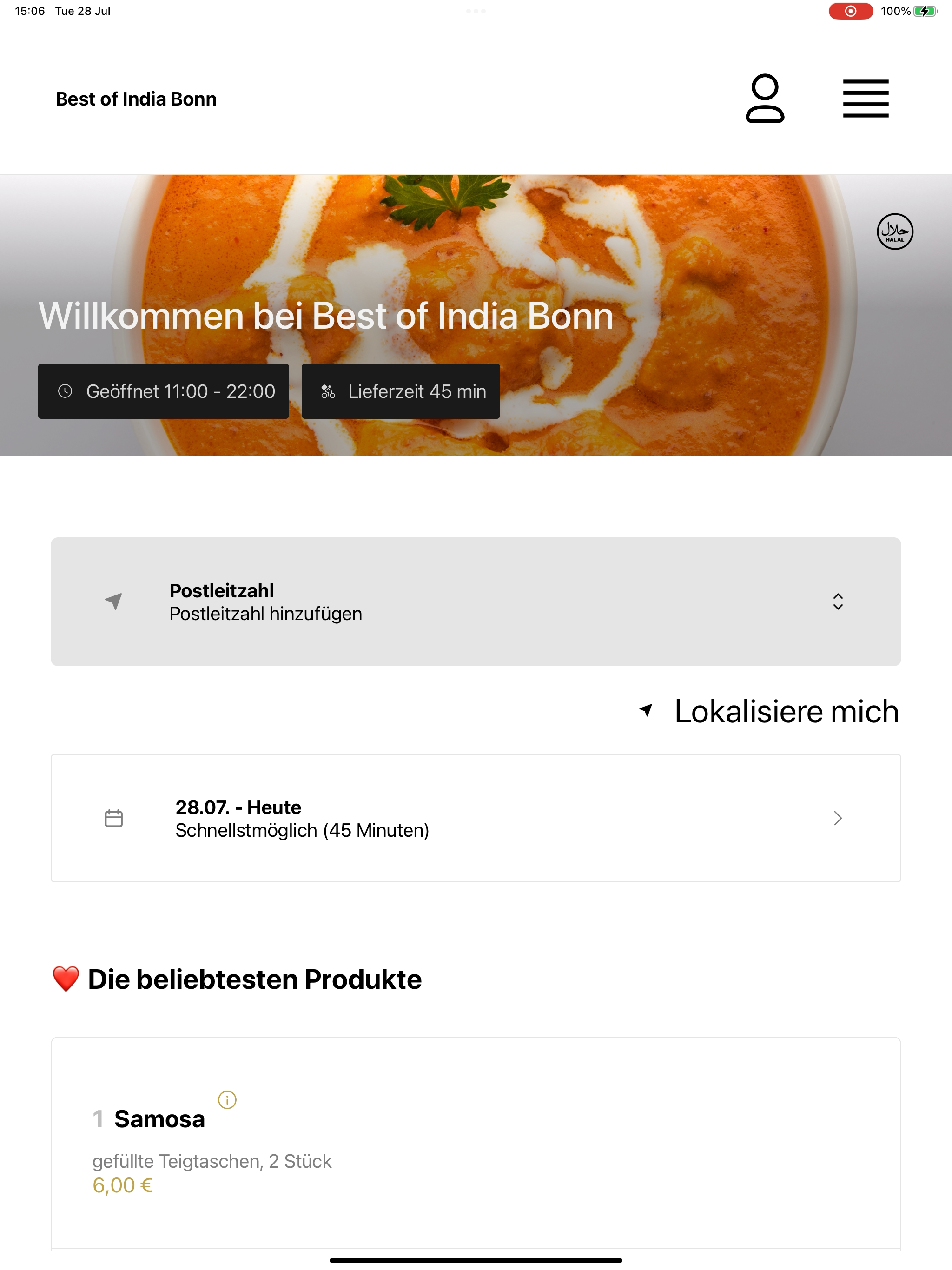 Best of India Bonn screenshot 13