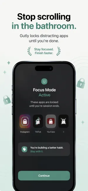 Gutly - Screen Time Control screenshot 2