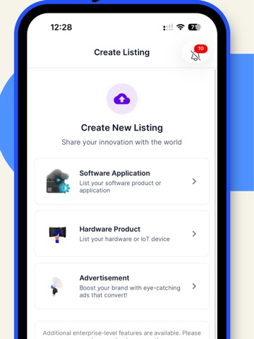 Space App: Social E-Commerce iPad screenshot