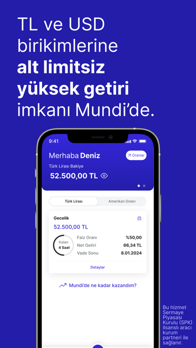 Mundi: Her Birikime İyi Getiri Screenshot