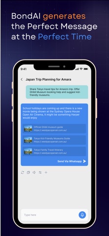 bondAI: AI Relationship Agent screenshot