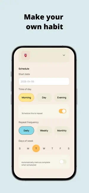 Healthy Habits Schedule screenshot 3