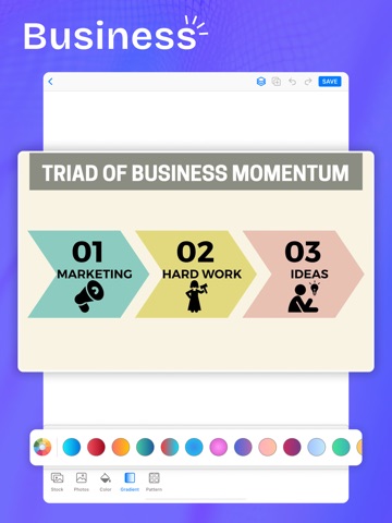 Infographic Maker iPad screenshot