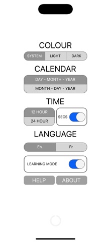 Binary Clock and Calendar Screenshot 3 of 8