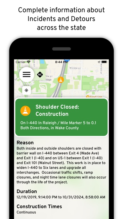 North Carolina Traffic