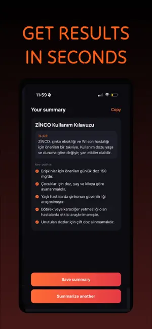 Summary Ai Notes: Summarize screenshot 3