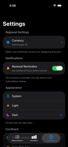 SubStatus Screenshot 5 of 6