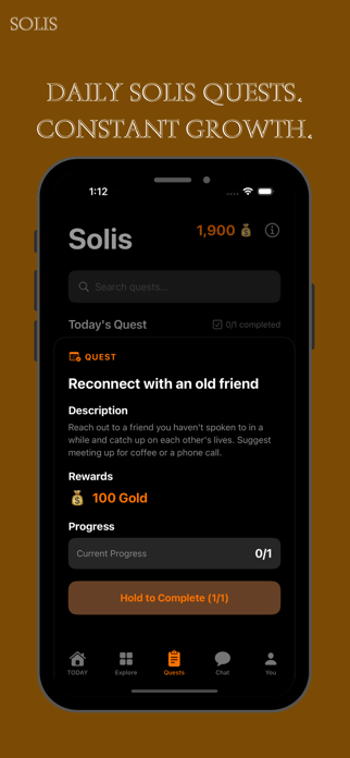 Solis Quest: Boost Confidence Screenshot 2 of 7