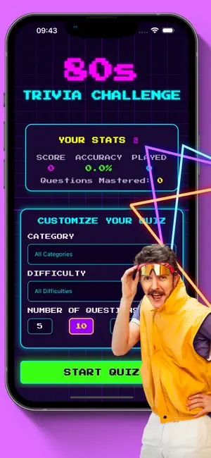 80s Flashback: Trivia Quiz screenshot 1