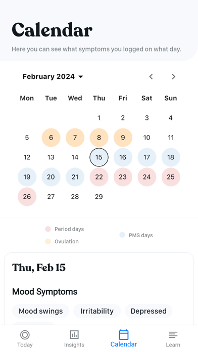 PMS Coach Screenshot