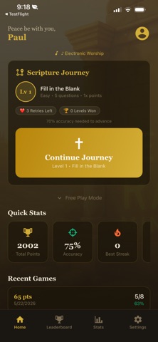 Scripture Memory Challenge Screenshot 1 of 9