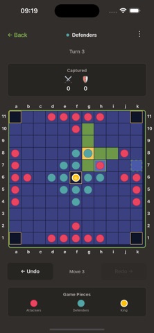 Hnefatafl - Viking Chess Game iPhone screenshot