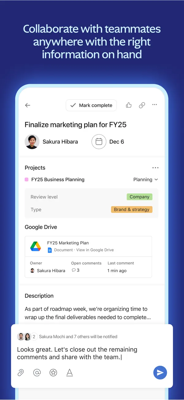 #5. Asana: Work Management (iOS) 来自: Asana, Inc.