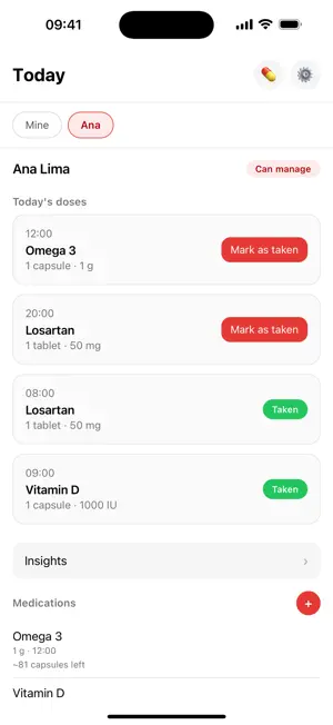 Lembria: Medication Reminders screenshot 4
