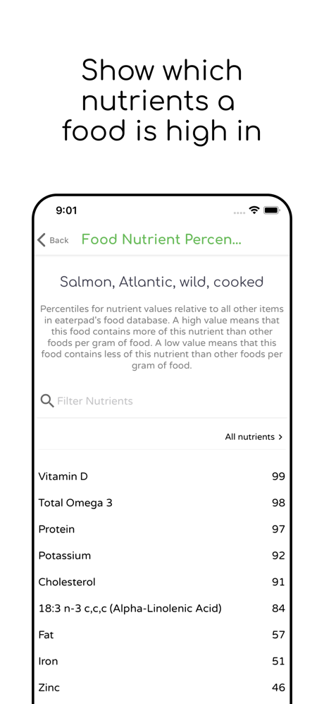 eaterpad: Nutrition Tracker screenshot 6