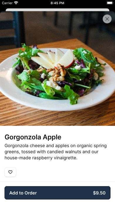 Versalia Pizza iPhone screenshot 3 - Food & Drink app